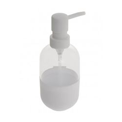 Distribuidor de plástico para sabonete em cores sortidas 350ml