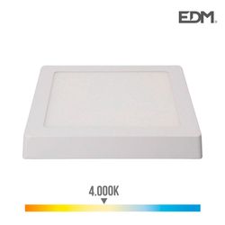 Superfície led downlight 20w 1500 lumens 4.000k edm branco luz diurna