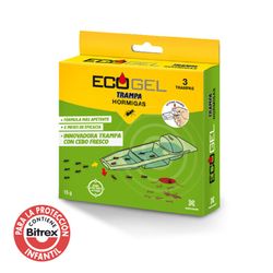Kit fourmis Ecogel 3 pièges 15gr.