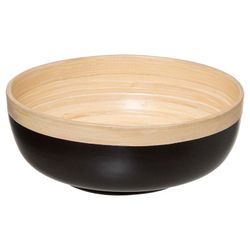Saladeira Bambu Preto 30cm Col.'Noir Kitchen'