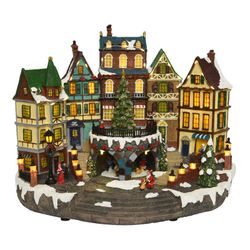 Scène de Noël Village de Noël 25,5x40x31,5cm 48l
