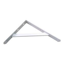 Quadrado de aço branco Fortex 20x25cm