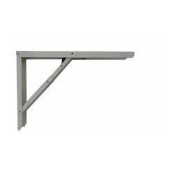 Abat-Table Pliante Carrée Acier Argent 30x40cm.