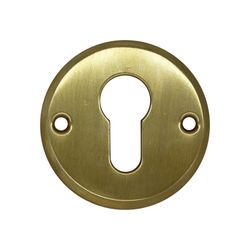 Escudo europ.diametro 60mm laton
