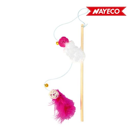 Esfera y pluma con vara 30,5 cm modelos surtidos