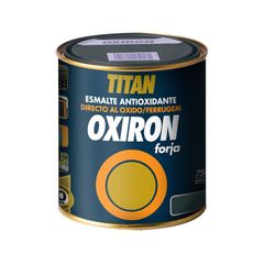 Oxiron Forja Esmalte Metálico Antioxidante Preto 750ml Titan 020020434