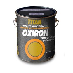 Oxiron Esmalte Metálico Antioxidante Preto Azul 4l Titan 02b020404