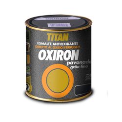 Oxiron Esmalte Metálico Antioxidante Preto Azul 750ml Titan 02b020434