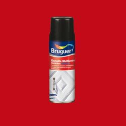 Esmalte multiuso spray brillante bermellon 0,4l bruguer