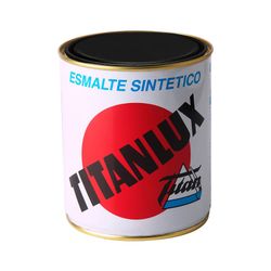 Esmalte Sintético Preto Brilhante 375ml Titanlux 001056738