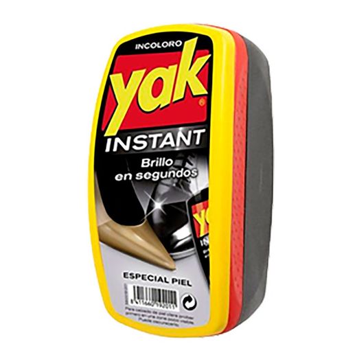 Éponge incolore pour chaussures de yak
