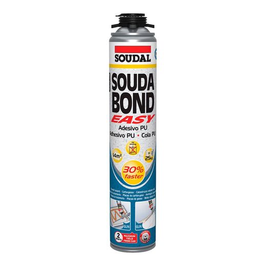 Soudabond Pistolet à Mousse Adhésive Facile 750ml Soudal