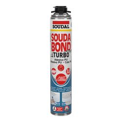 Espuma Adhesiva Turbo Soudabon Turbo Pistola 750ml Soudal