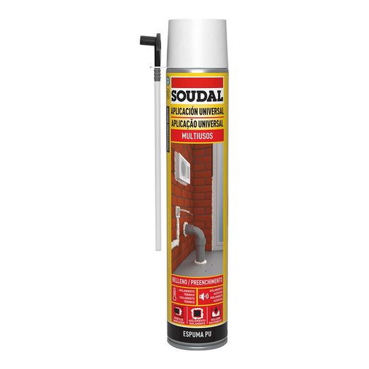 Mousse Canule Classique 750ml 115797 Soudal
