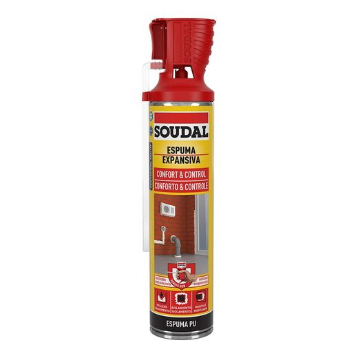 Genius Mousse Confort Et Contrôle 600ml 123921 Soudal