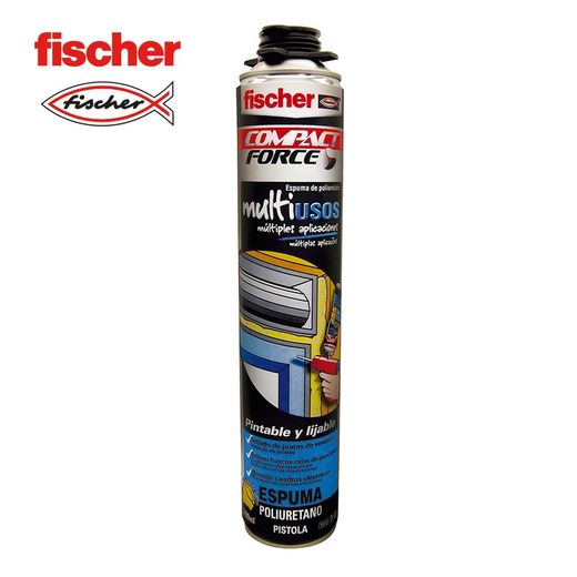 Pistola de espuma multiuso fischer 700ml