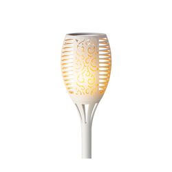 Estaca Solar Efeito Chama Fogo Ø12x62,5cm 72l