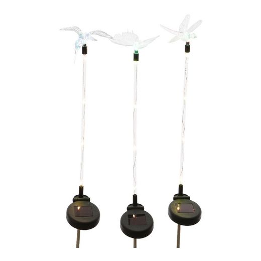 Rgb led modelos variados de estacas solares