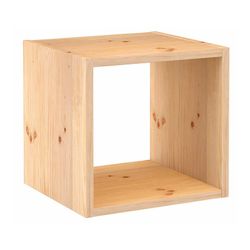 Estanteria Modular 1 Cubos Dinamic Pino Macizo Astigarraga