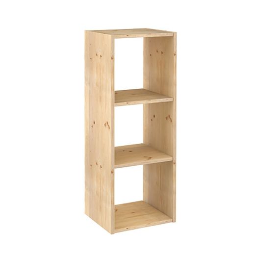 Etagère Modulaire 3 Cubes Dinamic Pin Massif Astigarraga
