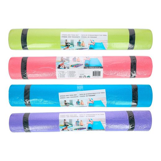 Tapis de fitness couleurs assorties