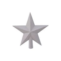 Estrella blanca para arbol de navidad