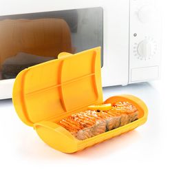 Capa de Silicone para Cozinhar no Vapor com Receitas Cooksty Innovagoods