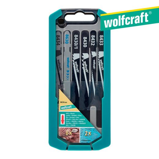 Étui pour lames de scie pour Bosch. 8630000 Wolfcraft
