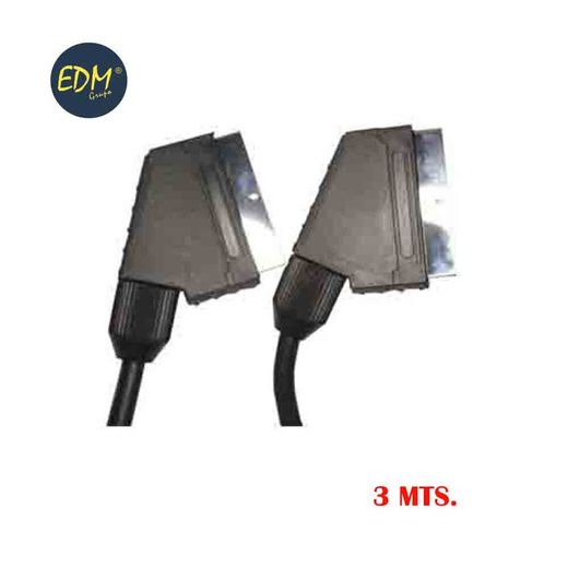 Euroconnector 3 mts. 21 pinos