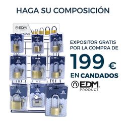 Cadeados de exibição de mesa grátis na compra de 199 euros (00004 -1)