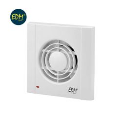 Extrator de ar 13w ø98 mm 120m3 com quadro temporizador 2cm largura edm