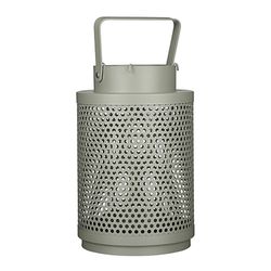 Lanterna porta-velas verde Barney