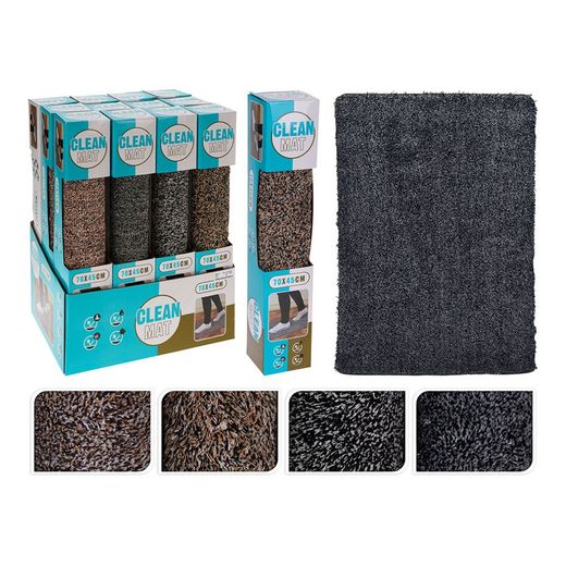 Capacho Lavável Resistente Cores Sortidas 70x45cm