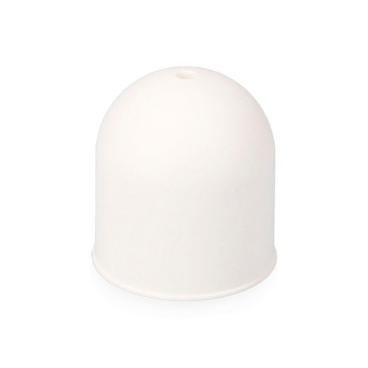 Fleur blanche rétractable rose ø7,5cm