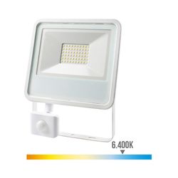 Refletor LED para projetor 50w 3500lm 6400k luz fria com sensor de presença 23,8x4,5x19,2cm Edm