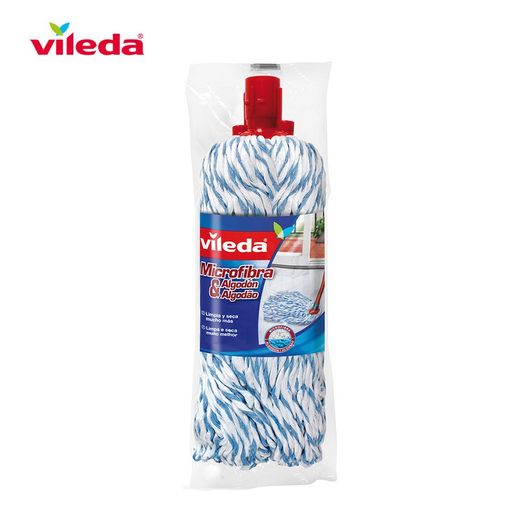 Esfregona de microfibra de algodão 139057 vileda