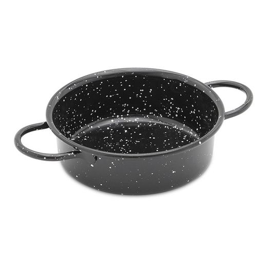 Plat émaillé avec anses Ø12cm Vaello