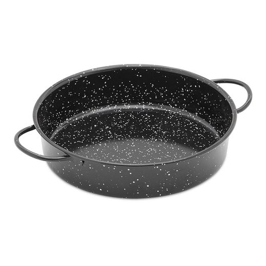 Plat émaillé Vaello avec anses Ø20cm