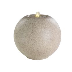 Fonte Exterior Redonda, Ø40x36cm, 6 Leds, Modelos Diversos