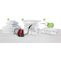 Tampa combinada de classificação a vácuo Bon ton 65x50x15,5cm