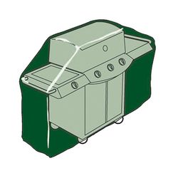 Capa Protetora Cobre Churrasqueiras 103x58x58cm 240gr/M²