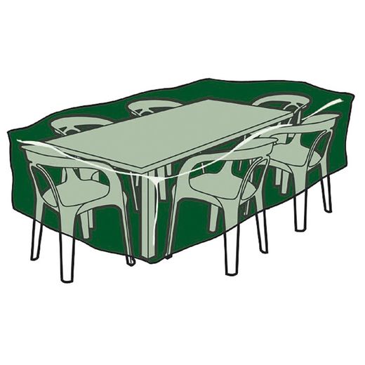 Capa de proteção. Capa Mesa e Cadeiras 325x205x90cm 100gr/M²