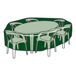 Housse de protection. Housse Table et Chaises Ø205x90cm 240gr/M²
