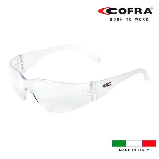 Óculos de proteção Cofra Incolor Roundfit