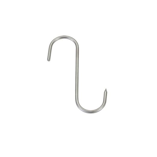 Crochet de boucher inox 18/8 longueur 140mm épaisseur 5mm