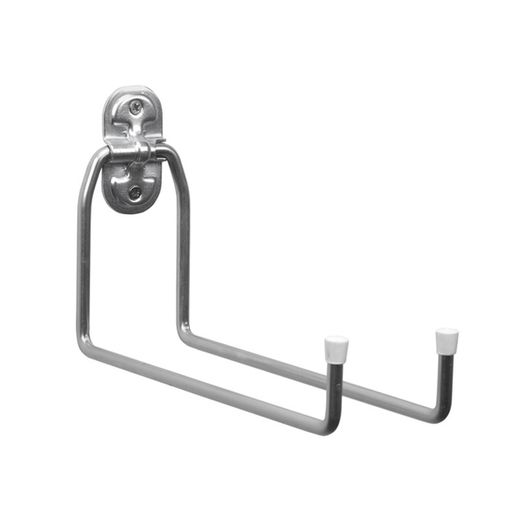 Gancho multiuso doble largo - soporta aprox. 25kg 12x25x5cm