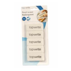 5pcs borracha branca