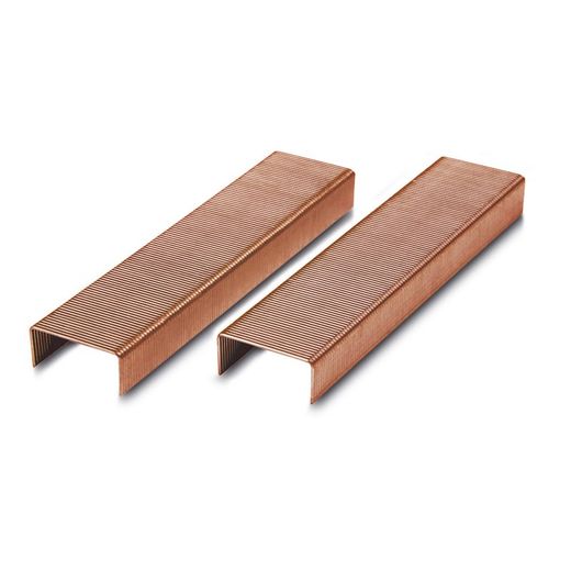 Kores Grampos de cobre 22/6 26/6 para grampeador de mesa