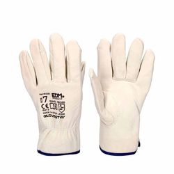 Sculpture de gants de travail en cuir