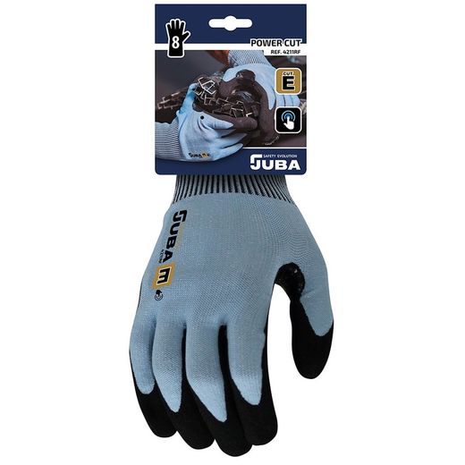 Gant de travail tactile K-Rock en fibre/nitrile taille 7 Juba